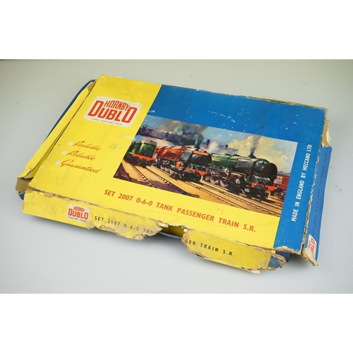 240 - Three boxed Hornby Dublo train sets to include 2006, 2007 & 2008 all with locomotives and rolling st... 