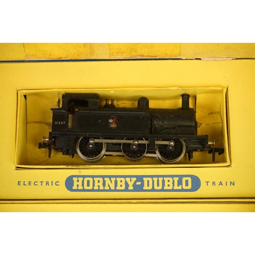 240 - Three boxed Hornby Dublo train sets to include 2006, 2007 & 2008 all with locomotives and rolling st... 