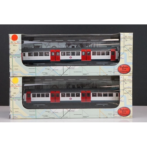 245 - Set of four boxed EFE Exclusive First Editions London Underground 1959 Northern Line Tube Stock 1:76... 