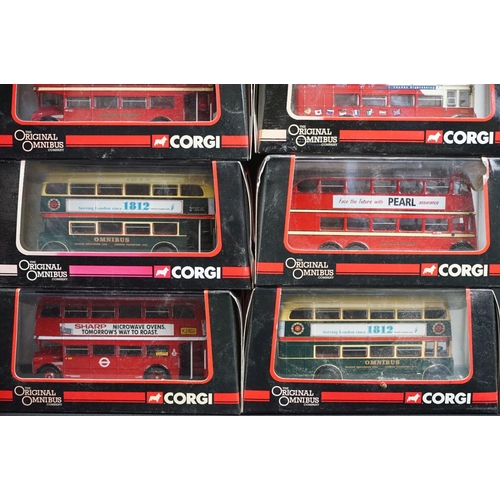 1062 - 38 Cased / boxed Corgi Original Omnibus 1:76 diecast models to include 29 x ltd edn models, featurin... 