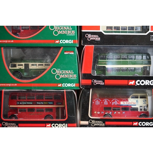 1062 - 38 Cased / boxed Corgi Original Omnibus 1:76 diecast models to include 29 x ltd edn models, featurin... 