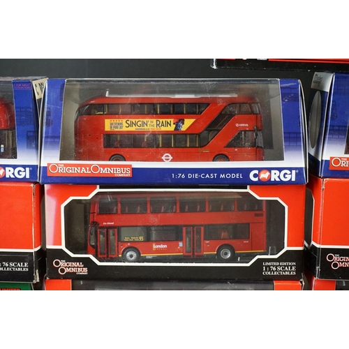 1062 - 38 Cased / boxed Corgi Original Omnibus 1:76 diecast models to include 29 x ltd edn models, featurin... 