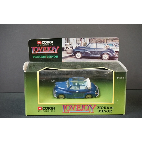 1063 - Seven boxed TV related diecast models to include 2 x Corgi Batman (1950's Jokermobile & 2000 Batmobi... 