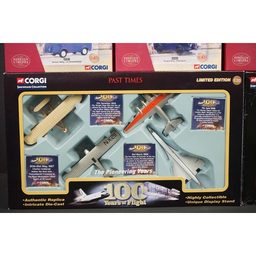 1066 - 13 Boxed Corgi diecast models to include 4 x Heritage Collection, Fire Heroes CSFH14004, 100 Years o... 