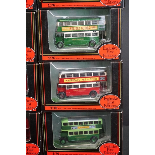 1067 - 35 Boxed EFE Exclusive First Editions 1:76 diecast models to include 10129 Festival of Britain, 2320... 