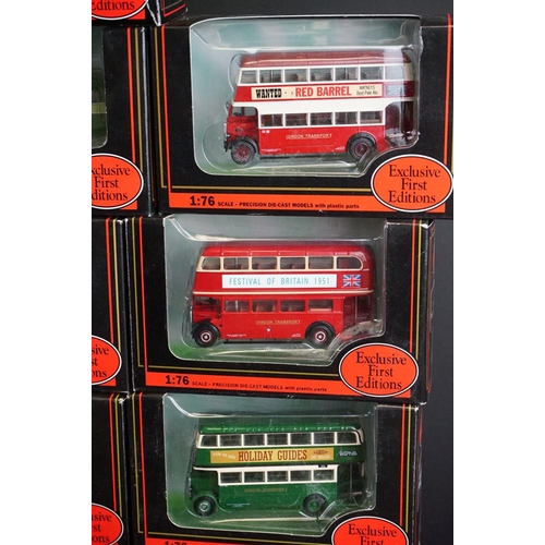 1067 - 35 Boxed EFE Exclusive First Editions 1:76 diecast models to include 10129 Festival of Britain, 2320... 