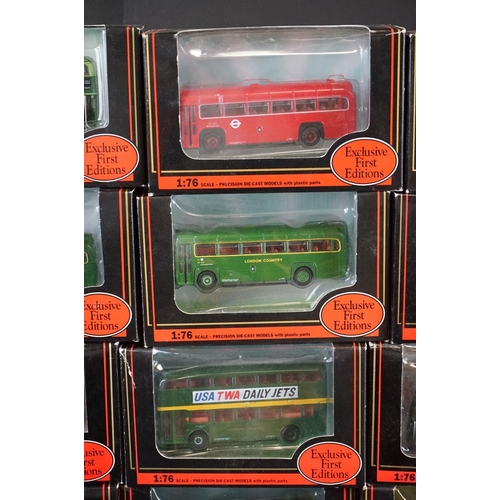 1067 - 35 Boxed EFE Exclusive First Editions 1:76 diecast models to include 10129 Festival of Britain, 2320... 