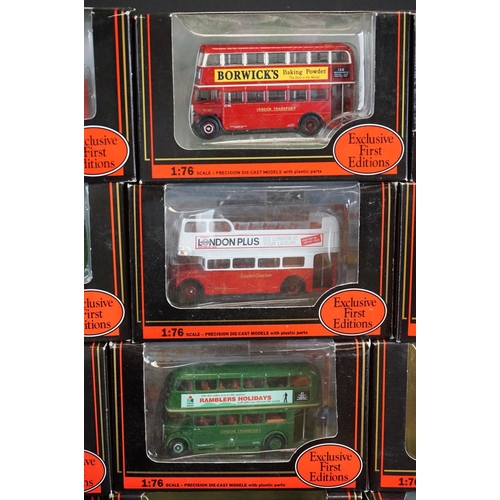 1067 - 35 Boxed EFE Exclusive First Editions 1:76 diecast models to include 10129 Festival of Britain, 2320... 