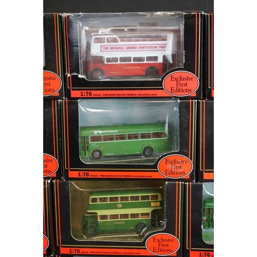 1067 - 35 Boxed EFE Exclusive First Editions 1:76 diecast models to include 10129 Festival of Britain, 2320... 