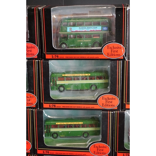 1067 - 35 Boxed EFE Exclusive First Editions 1:76 diecast models to include 10129 Festival of Britain, 2320... 