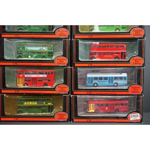 1068 - 22 Boxed EFE Exclusive First Editions diecast models to include 18302 Daimler Fleetline, 15711 Plaxt... 