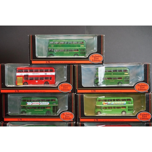 1068 - 22 Boxed EFE Exclusive First Editions diecast models to include 18302 Daimler Fleetline, 15711 Plaxt... 