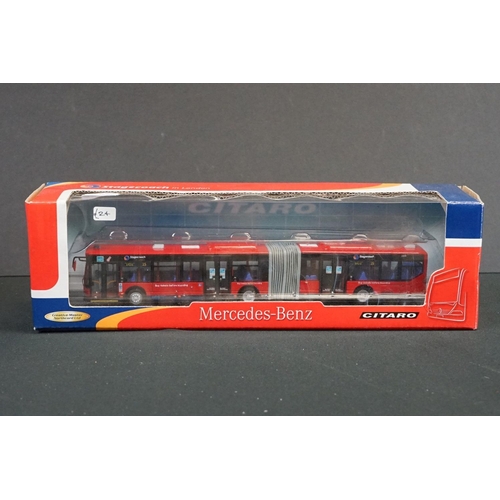 1115 - Five Boxed Creative Master Northcord diecast models to include UKBUS 5102  Mercedes-Benz Citaro, UKB... 