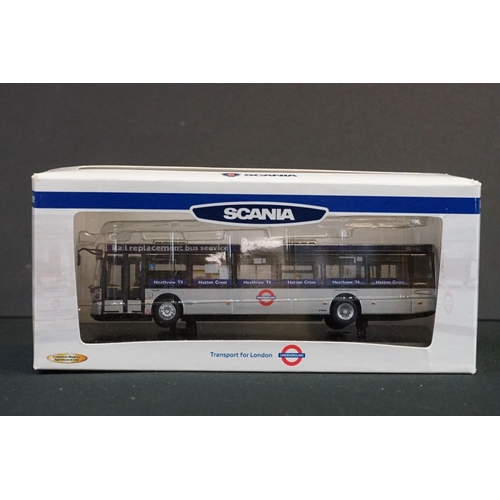 1115 - Five Boxed Creative Master Northcord diecast models to include UKBUS 5102  Mercedes-Benz Citaro, UKB... 