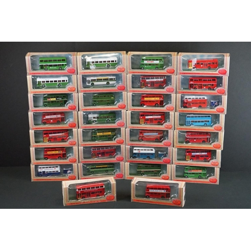 1117 - 30 Boxed EFE Exclusive First Editions 1:76 diecast models to include 16606 Leyland Nat. MKI short, 3... 