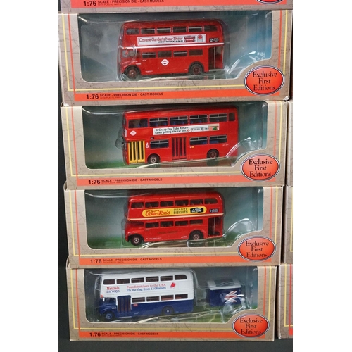 1117 - 30 Boxed EFE Exclusive First Editions 1:76 diecast models to include 16606 Leyland Nat. MKI short, 3... 