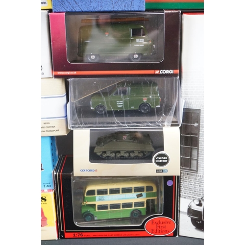 1123 - Around 20 boxed diecast models to include Vanguards, Corgi, Vitesse, Oxford, Classix, Corgi etc