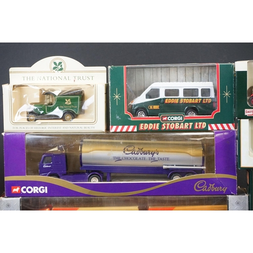 1125 - 19 Boxed diecast models to include Corgi & Lledo featuring Corgi Superhaulers and Eddie Stobart