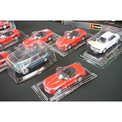 1133 - Around 35 boxed/carded/cased diecast models to include Maisto, Corgi, Matchbox, Majorette etc, dieca... 