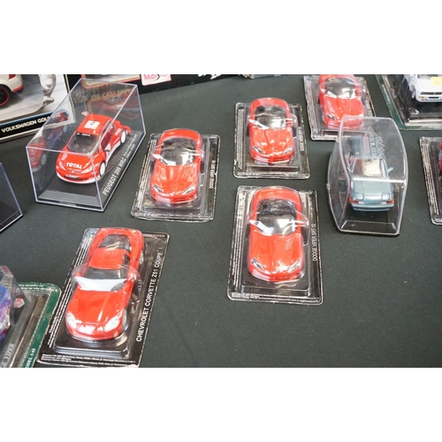 1133 - Around 35 boxed/carded/cased diecast models to include Maisto, Corgi, Matchbox, Majorette etc, dieca... 