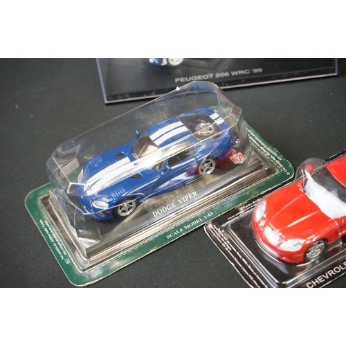 1133 - Around 35 boxed/carded/cased diecast models to include Maisto, Corgi, Matchbox, Majorette etc, dieca... 