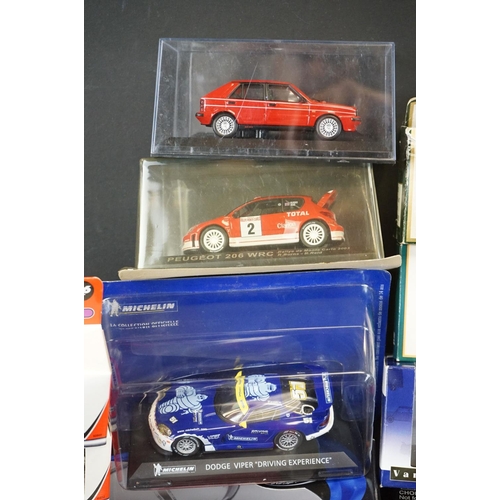 1133 - Around 35 boxed/carded/cased diecast models to include Maisto, Corgi, Matchbox, Majorette etc, dieca... 