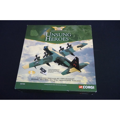 1137 - Six boxed Corgi The Aviation Archive diecast model planes to include 2 x ltd edn AA31209 AVRO Vulcan... 