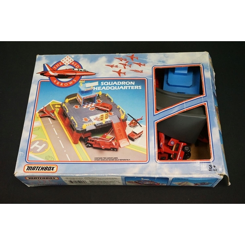 1146 - 15 Matchbox diecast packs to include boxed Rapid Shot Slam Set (previously built, appearing complete... 