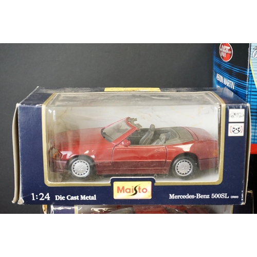 1147 - 11 Boxed Diecast models to include 5 x Maisto (Special edn 1:18 Jaguar XJ 220, Special edn Lamborghi... 