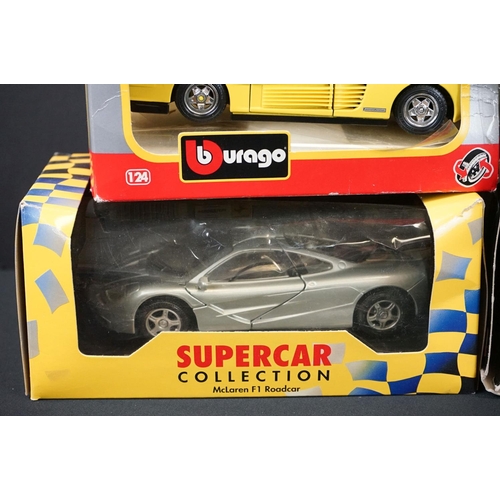 1147 - 11 Boxed Diecast models to include 5 x Maisto (Special edn 1:18 Jaguar XJ 220, Special edn Lamborghi... 