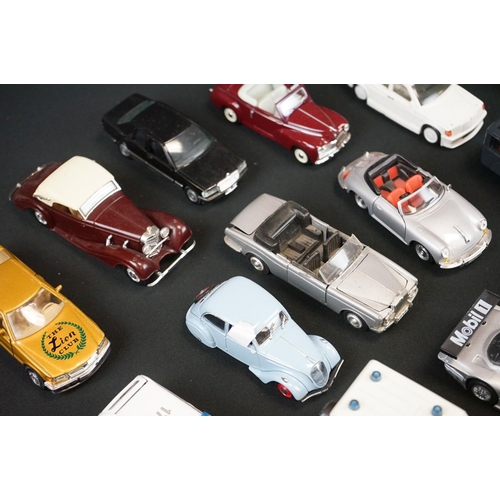 1150 - Around 30 diecast models to include Solido, No Rev, Corgi, Schuco, Vitesse and Polistil , vg overall