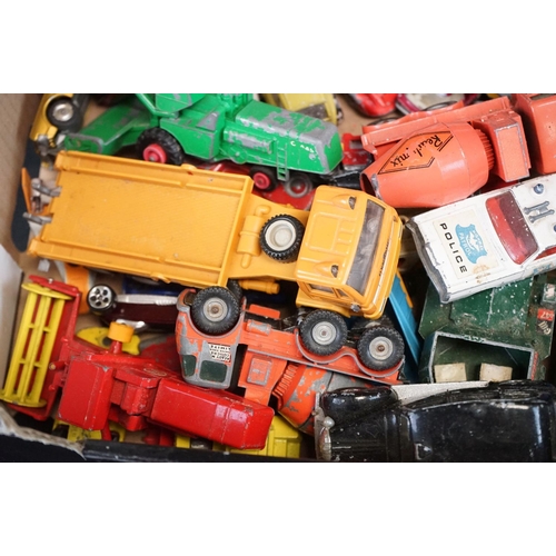 1151 - Collection of boxed & unboxed play worn diecast models to include Matchbox, Solido, Corgi, Burago et... 