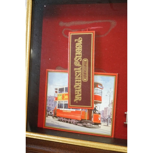 1155 - Boxed cased Matchbox Models of Yesteryear ltd edn Preston Tramcar diorama set (some parts loose) plu... 