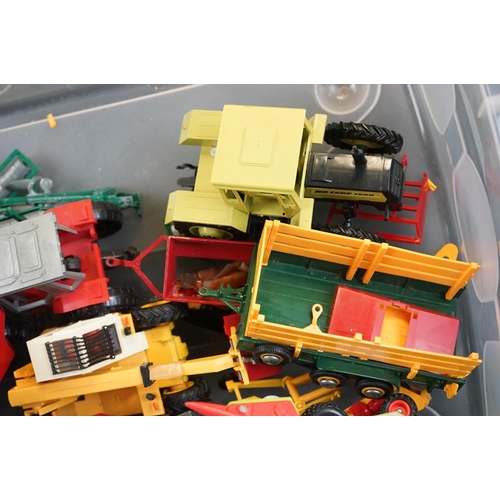 1158 - Collection of play worn Farming diecast models to include 2 x Lone Star, 15 x Britains & 9 x ERTL