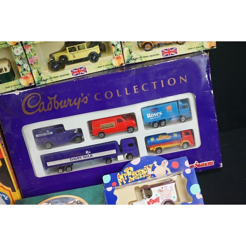 1160 - 26 Boxed Diecast models to include 11 x Lledo promotional vehicles (featuring Models of Famous Store... 