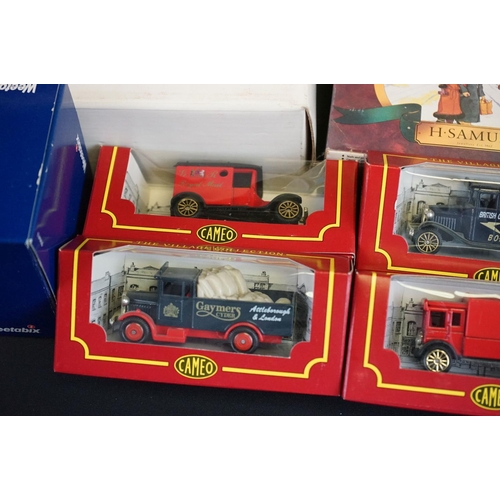 1160 - 26 Boxed Diecast models to include 11 x Lledo promotional vehicles (featuring Models of Famous Store... 