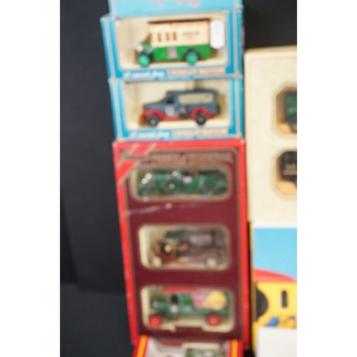 1160 - 26 Boxed Diecast models to include 11 x Lledo promotional vehicles (featuring Models of Famous Store... 