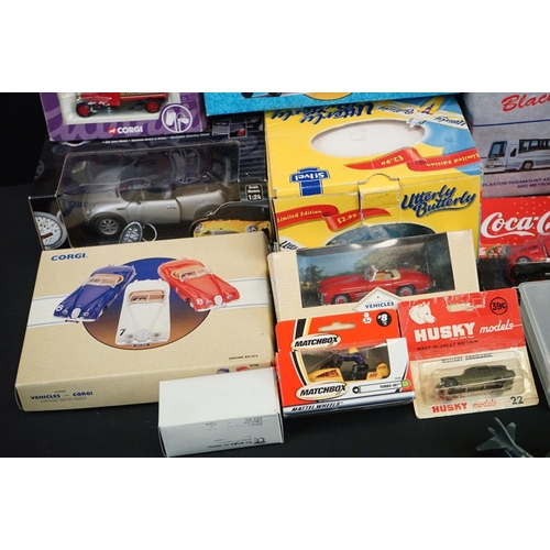 1164 - 18 Boxed / carded diecast models to include mainly Corgi examples, Matchbox Skybusters, Utterly Butt... 