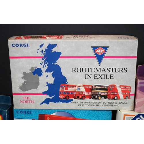 1164 - 18 Boxed / carded diecast models to include mainly Corgi examples, Matchbox Skybusters, Utterly Butt... 