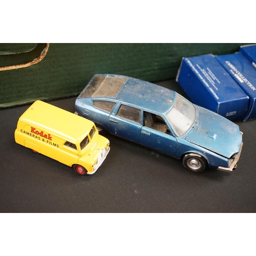 1166 - Collection of boxed & unboxed play worn diecast models to include Corgi, Lledo, Polistil, Matchbox e... 