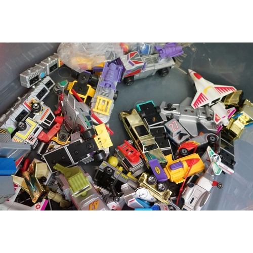 1167 - Collection of diecast & plastic models, teddies, etc, to include Matchbox Connectables, Matchbox Sup... 