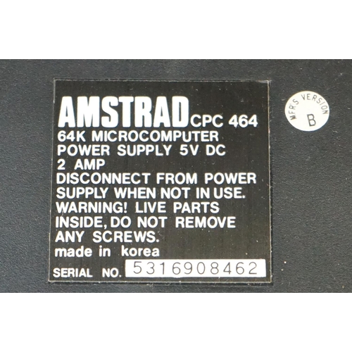 1351 - Retro Gaming - Boxed Amstrad Colour Personal Computer CPC464 with manual plus a play worn Tonka Doze... 