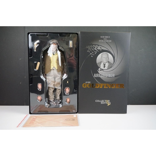 1356 - Boxed Big Chief Studios ltd edn James Bond Goldfinger Sixth Scale Auric Goldfinger Collector Figure ... 