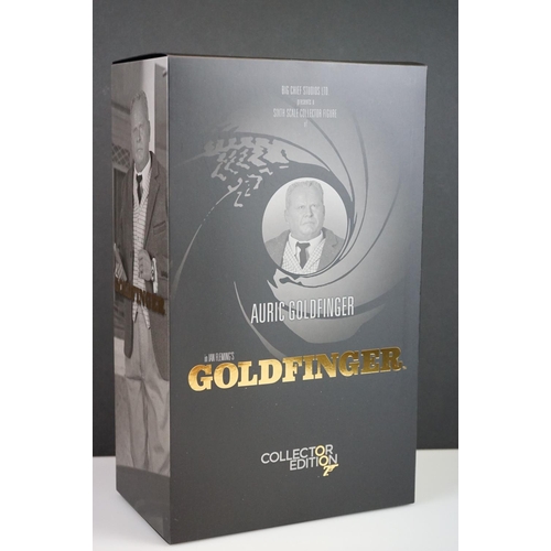 1356 - Boxed Big Chief Studios ltd edn James Bond Goldfinger Sixth Scale Auric Goldfinger Collector Figure ... 