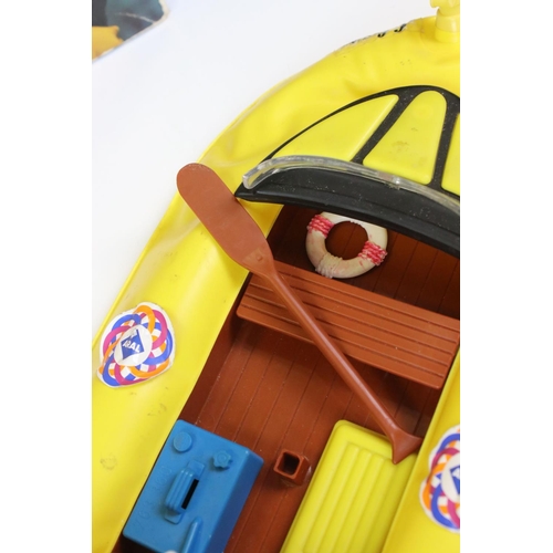 1260 - Boxed Schuco Fernlenk Schlauchboat 763360 Inflatable Life Boat, appearing to be complete and in a gd... 