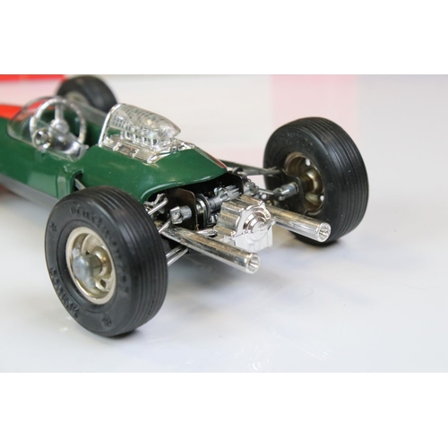 1288 - Boxed Schuco 1071 Lotus Climax 33 Formal 1 mode in green, race number 6, vg