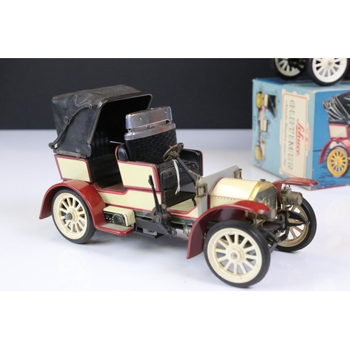 1290 - Boxed Schuco Old Timer 1229 Mercedes Simplex anno 1902 tin plate model plus another unboxed example,... 