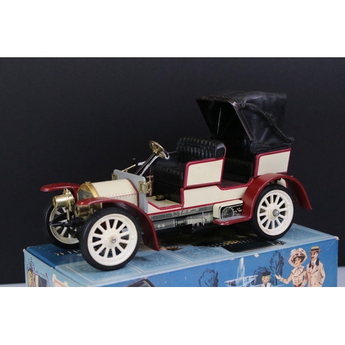 1290 - Boxed Schuco Old Timer 1229 Mercedes Simplex anno 1902 tin plate model plus another unboxed example,... 