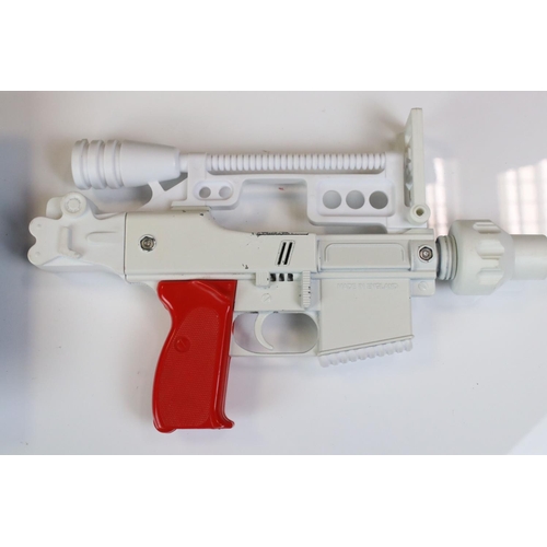 1391 - Original boxed Lone Star James Bond 007 Moonraker Space Gun, showing some paint loss, fair box