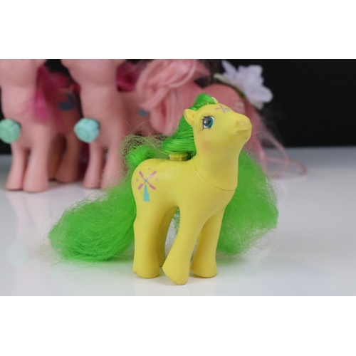 1404 - My Little Pony - Collection of Hasbro G1 My Little Pony figures to include Majesty, Bowtie, Wind Whi... 